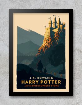 Quadro decorativo Feitiços Harry Potter