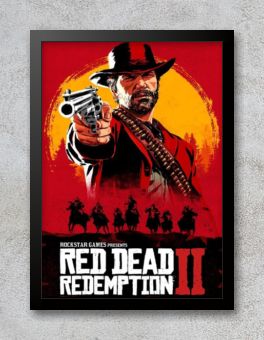 Quadro 25x25 Red Dead Redemption 2 - Arthur Morgan - Horizon